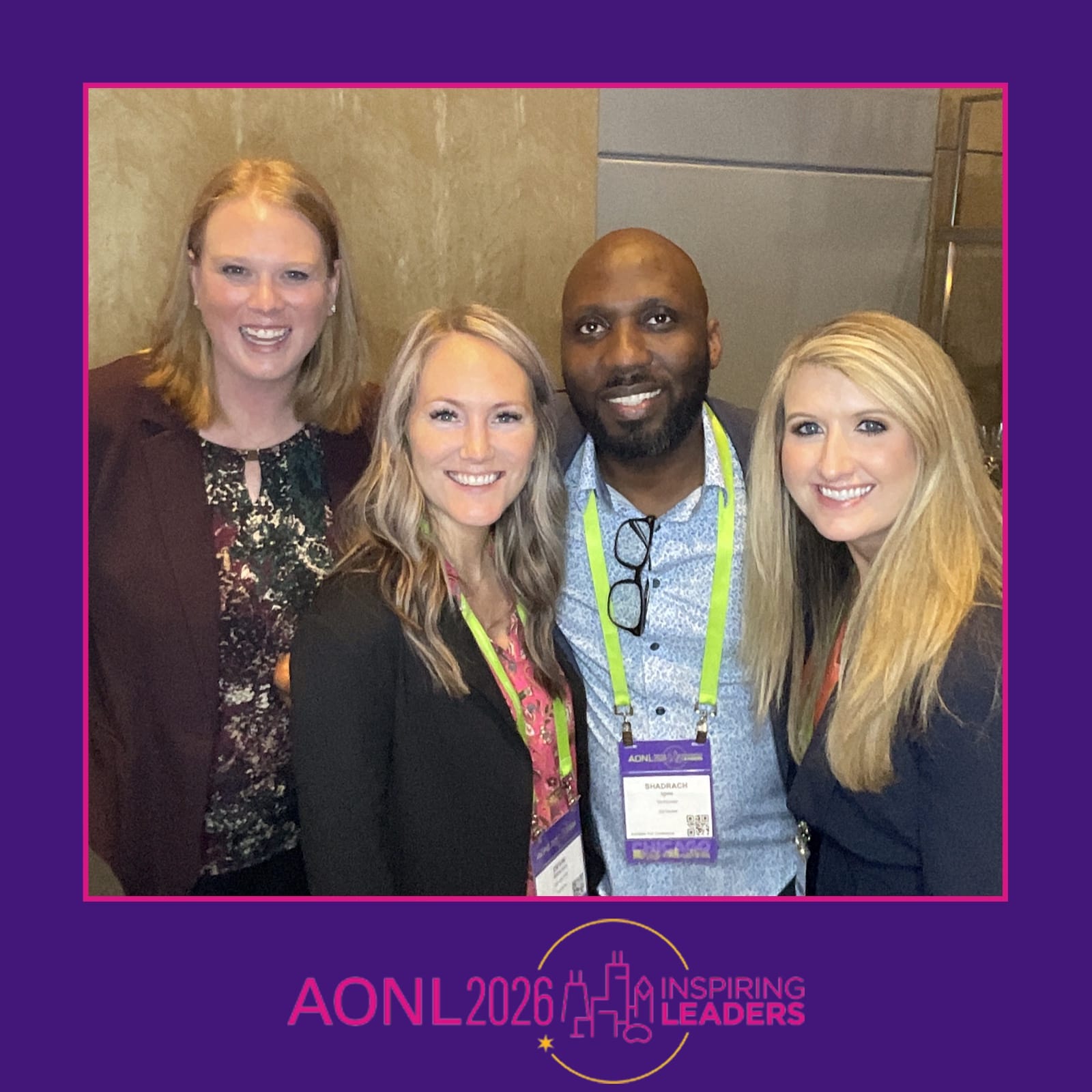 CerTracker healthcare workforce compliance team meeting nurse executives at the AONL 2026 conference in Chicago